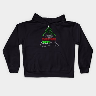 Merry Christmas 2021 Kids Hoodie